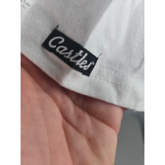 Crooks & Castles White Graphic T-Shirt Size Medium NWT - Picture 4 of 11